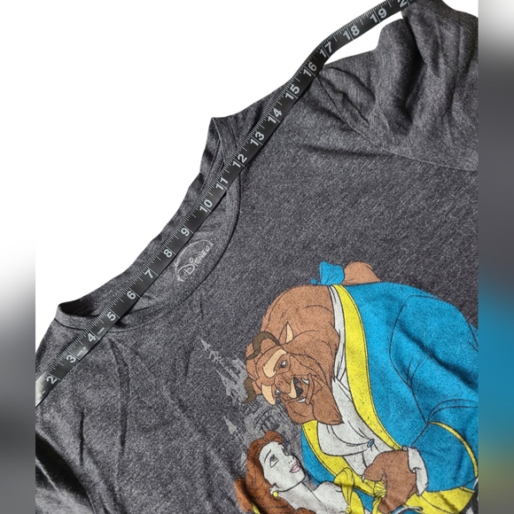 DISNEY | BEAUTY & THE BEAST | GRAPHIC T-SHIRT |  SIZE LARGE - Picture 4 of 10